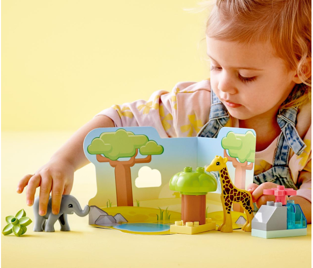 LEGO DUPLO 10971 Dzikie zwierzęta Afryki - 1040647 - zdjęcie 2